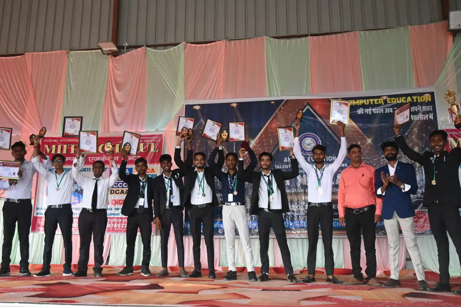 Volunteers Awarded – District Level Talent Hunt 2025